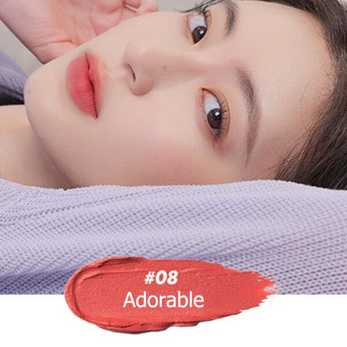 Лёгкая матовая помада для губ Rom&nd Zero Matte Lipstick #08.Adorable, 3гр