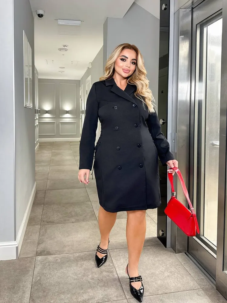 Платье-пиджак УК-7288/1 Fabrika