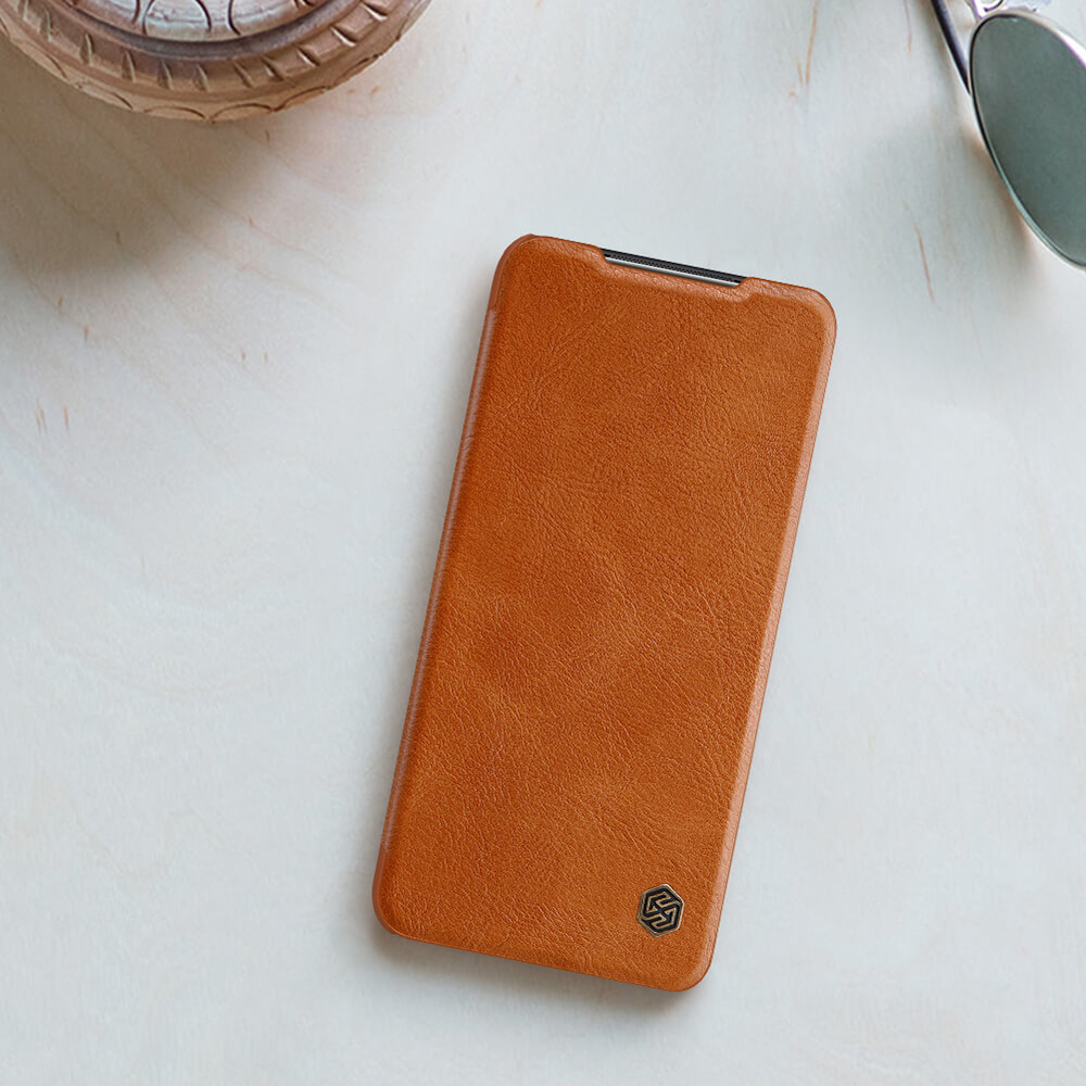 Кожаный чехол-книжка Nillkin Leather Qin для Xiaomi Poco M3