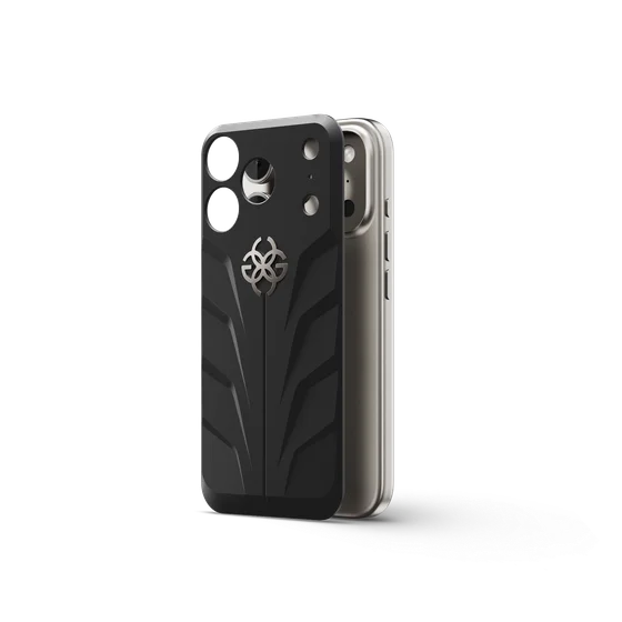 Чехол для iPhone 17 на магните - RSR17 - ONYX BLACK