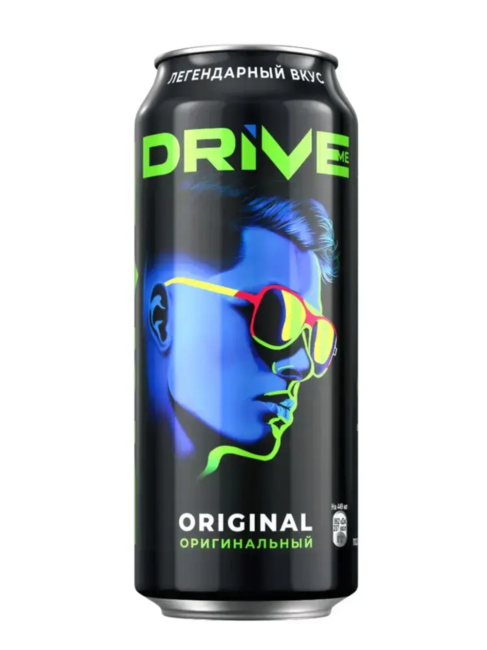 Энергетический напиток Drive Me Оригинальный, 449 мл