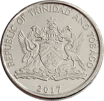 25 центов 2017 Тринидад и Тобаго