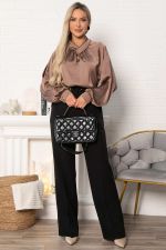 Блуза Элеонора (коричневая) Б14927-30М LT Collection