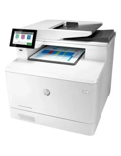 МФУ лазерный HP Color LaserJet Enterprise M480f (цветной, A4, принтер/копир/сканер/факс,1200dpi, 27ppm, 2Gb, DADF50, Duplex, Lan, USB ) (3QA55A)