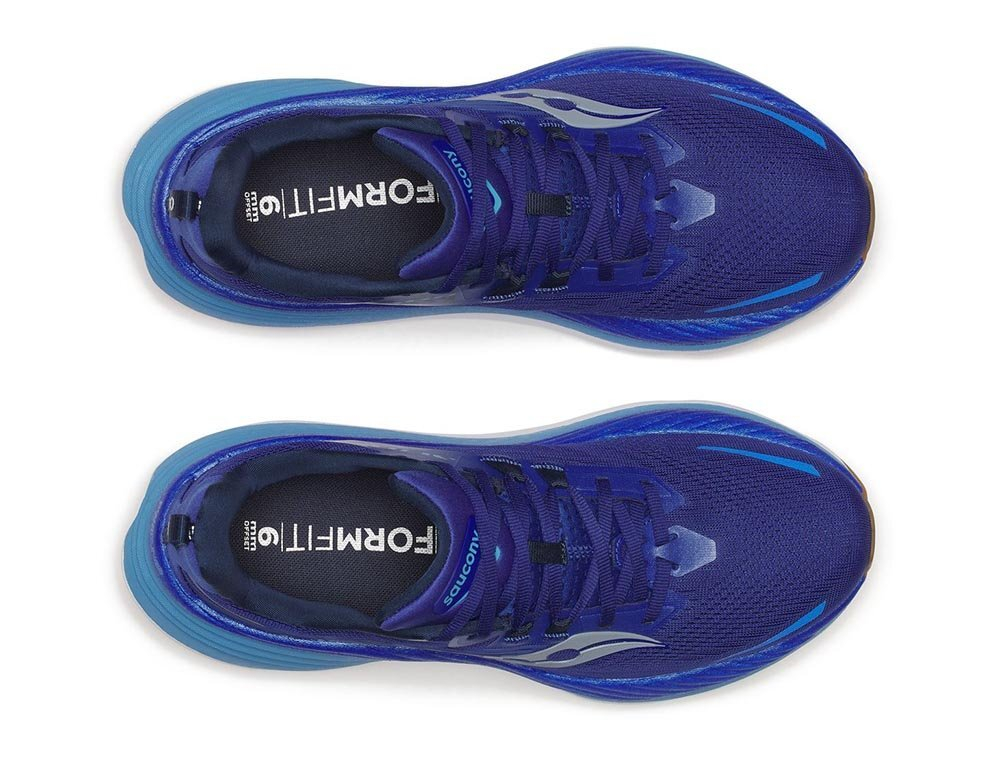Кроссовки для бега мужские Saucony Hurricane 24 M Blue