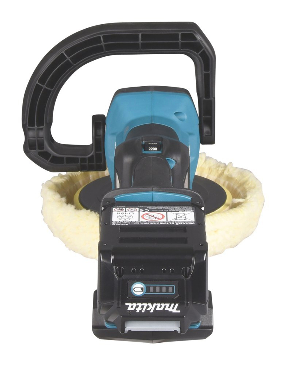 Машина полировальная аккум XGT BL XPT 180мм, 0-2200 об/мин, без АКБ и З/У PV001GZ