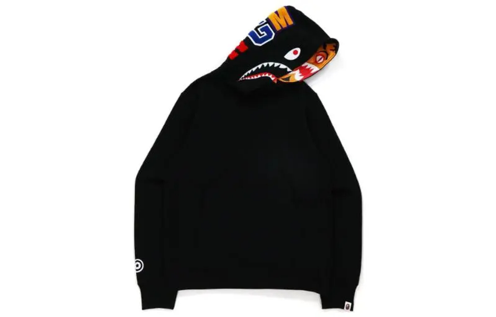 A Bathing Ape Shark X Tiger Pullover Hoodie