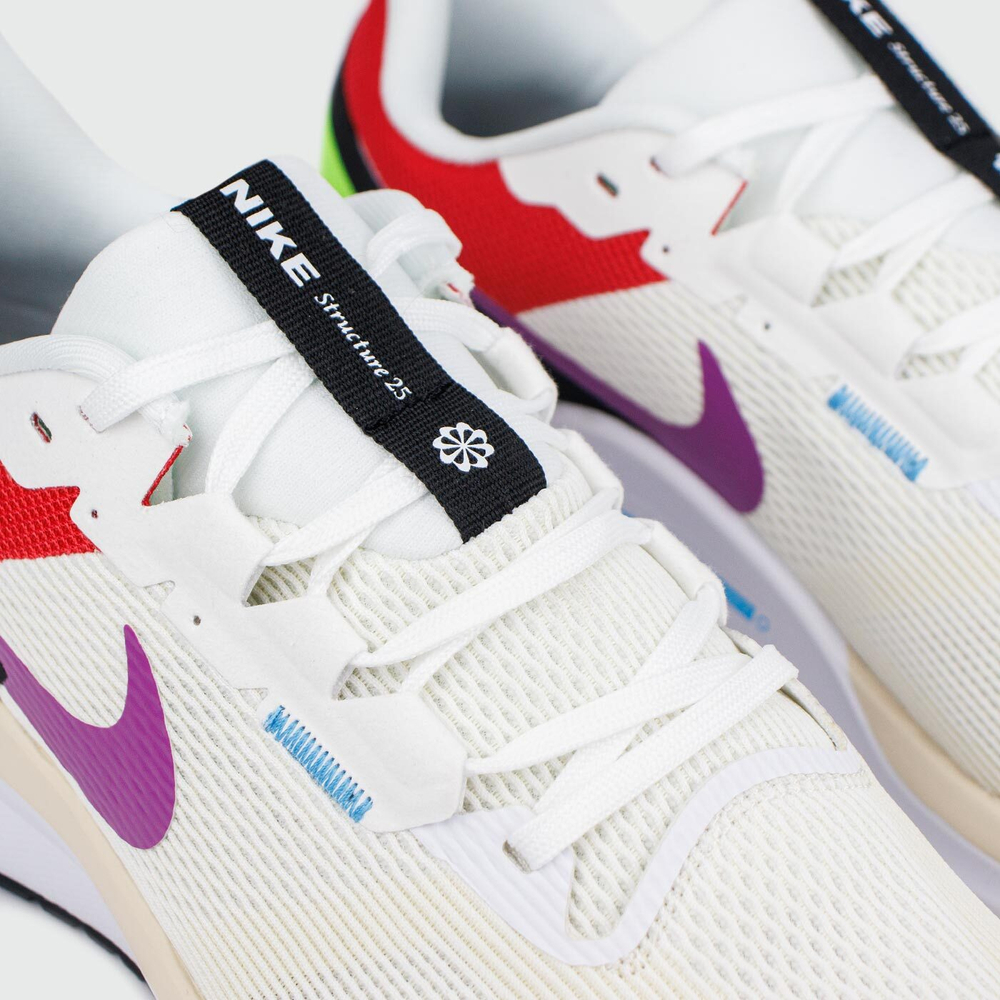 Кроссовки Nike Air Zoom Structure 25 Cream Red Purple