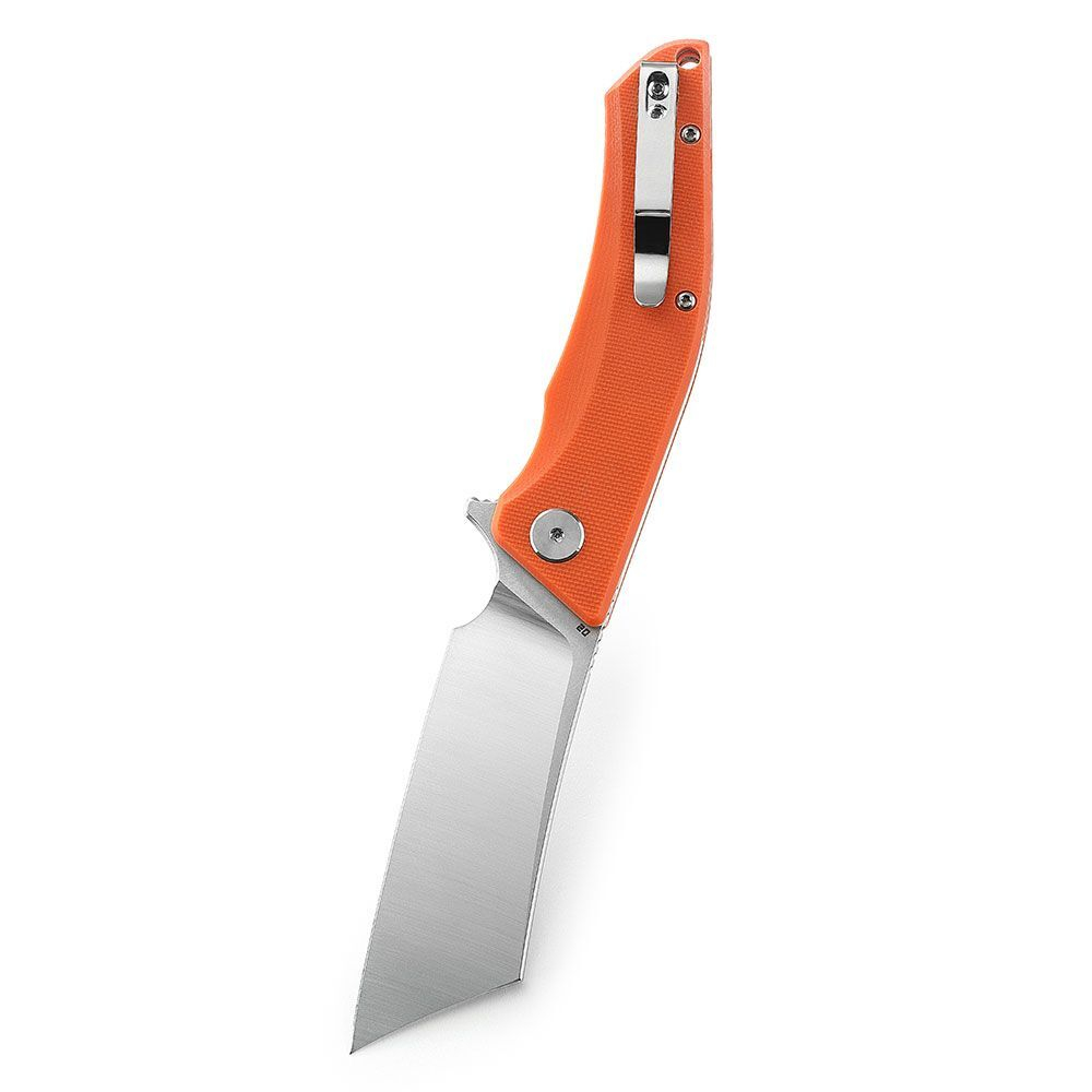 Нож туристический Bestech Cubic сталь D2, рукоять G10 оранжевая