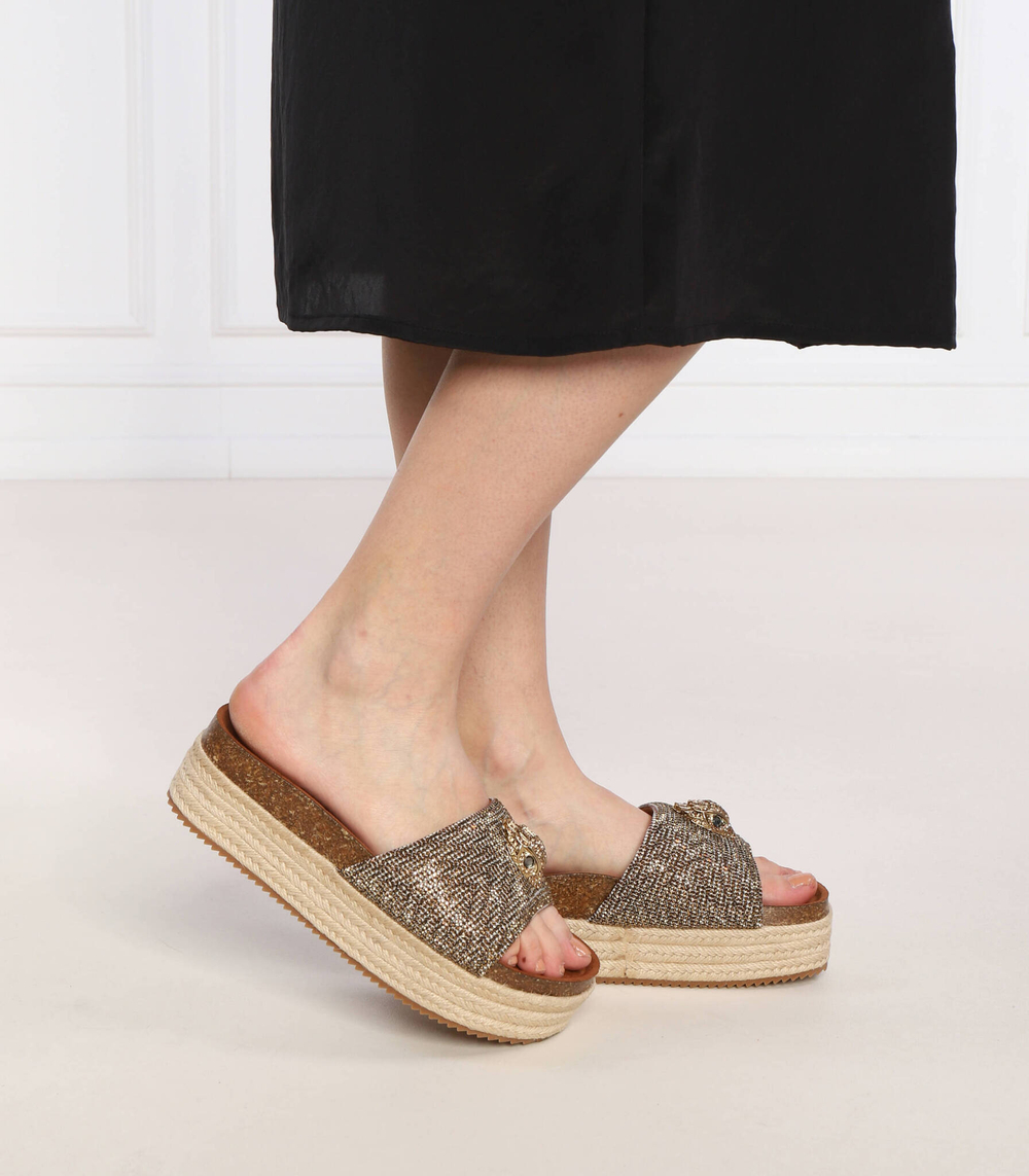 Шлепанцы Kurt Geiger - коричневый(9789440609)