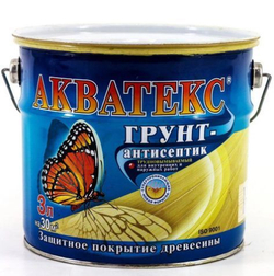 АКВАТЕКС Грунт-антисептик 2,7 л бесцветный Base