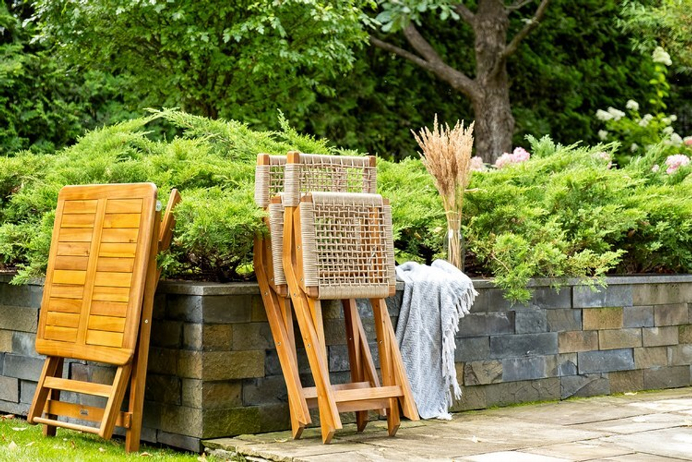 Стул из акации CALISTO складной