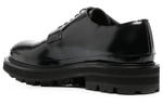 Alexander McQueen Alexander McQueen leather fashion lace-up shoes men's black