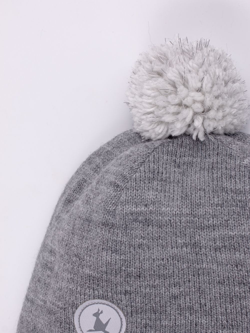 Шапка весенняя/осенняя вязаная КОДИ (Пепельный)