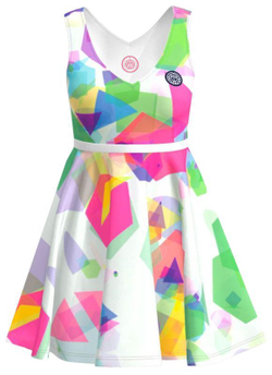 Теннисное платье Bidi Badu Kaleido - разноцветный