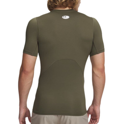 Теннисная футболка Under Armour HeatGear Short Sleeve - marine green/white