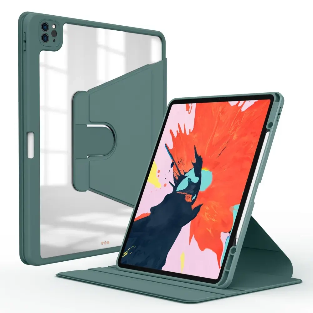 Чехол-книжка WIWU Waltz Rotative Case для Apple iPad 10 (10.9) 2022 (полиуретан с подставкой) (зеленый)
