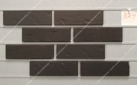Roben - Faro, schwarz nuanciert, NF14, 240x14x71, рифленая (geschiefert) - Клинкерная плитка для фасада и внутренней отделки