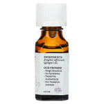 Aura Cacia, Чистое эфирное масло, имбирь, 15 мл (0,5 жидк. унц.)