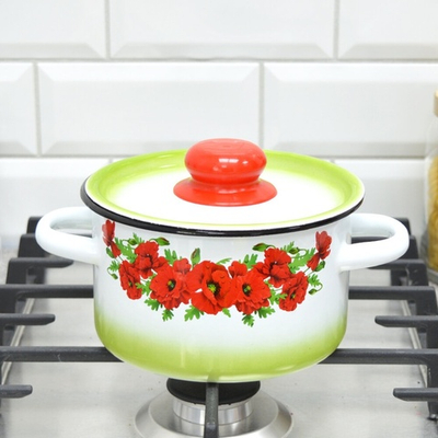 Кастрюля 1,5л "Восточный мак"