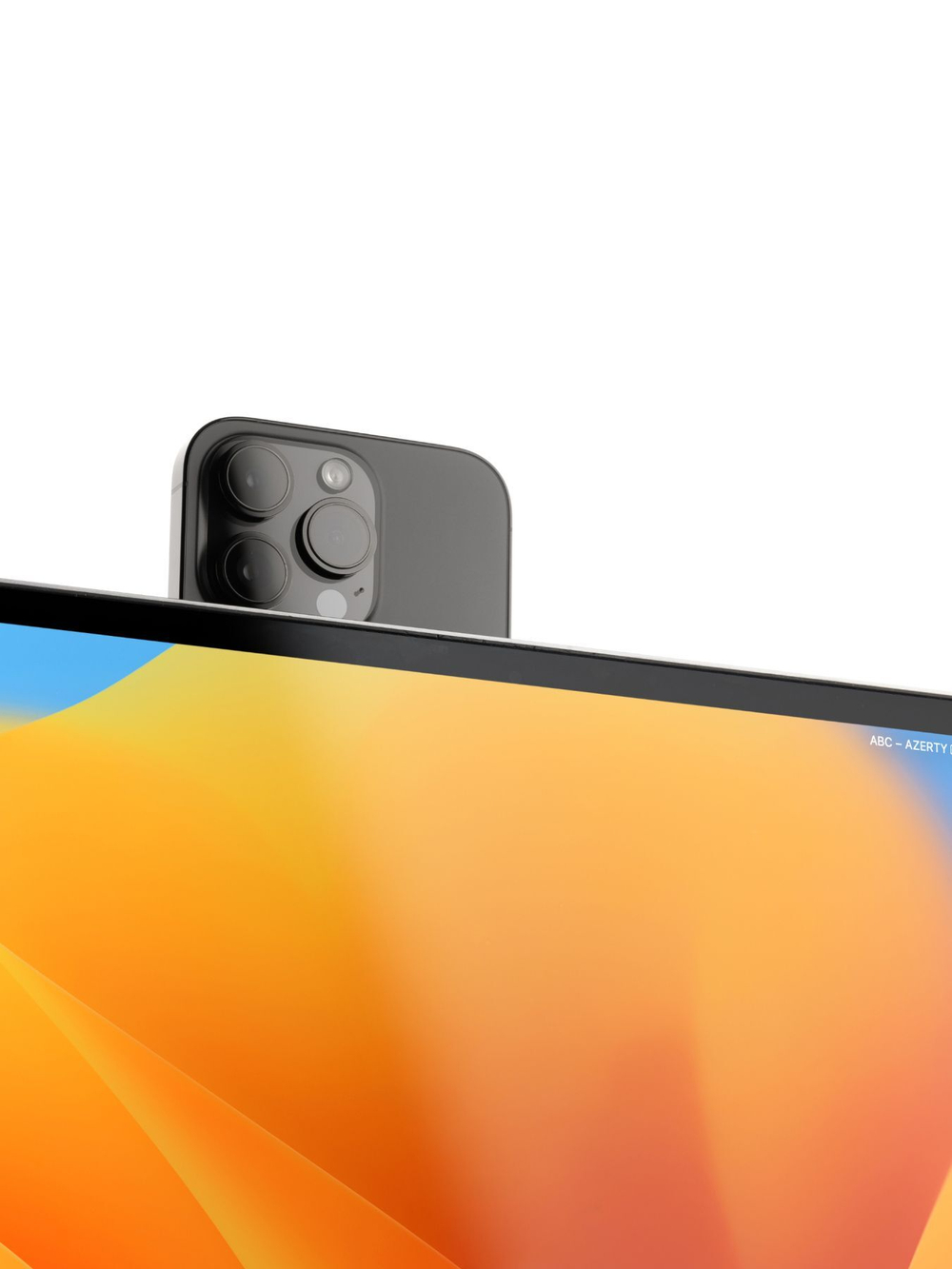 MagSafe держатель для телефона на ноутбук MOFT Flip Laptop Phone Mount / клейкий