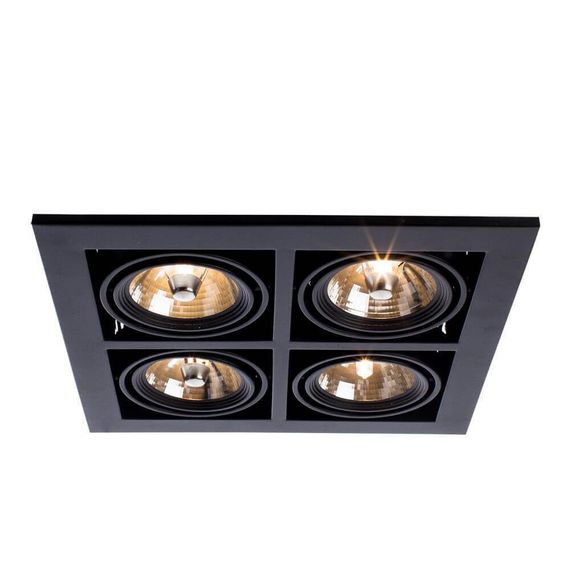 Встраиваемый светильник Arte Lamp Cardani A5930PL-4BK