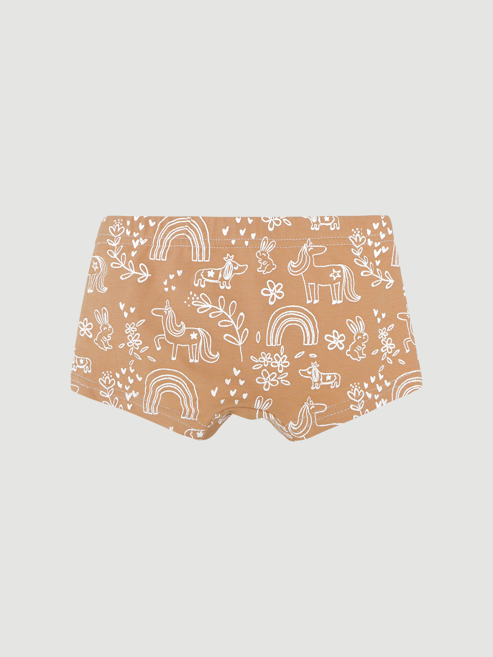 Трусы-шорты для девочки Mjölk Сет из 3х штук, Карамельный