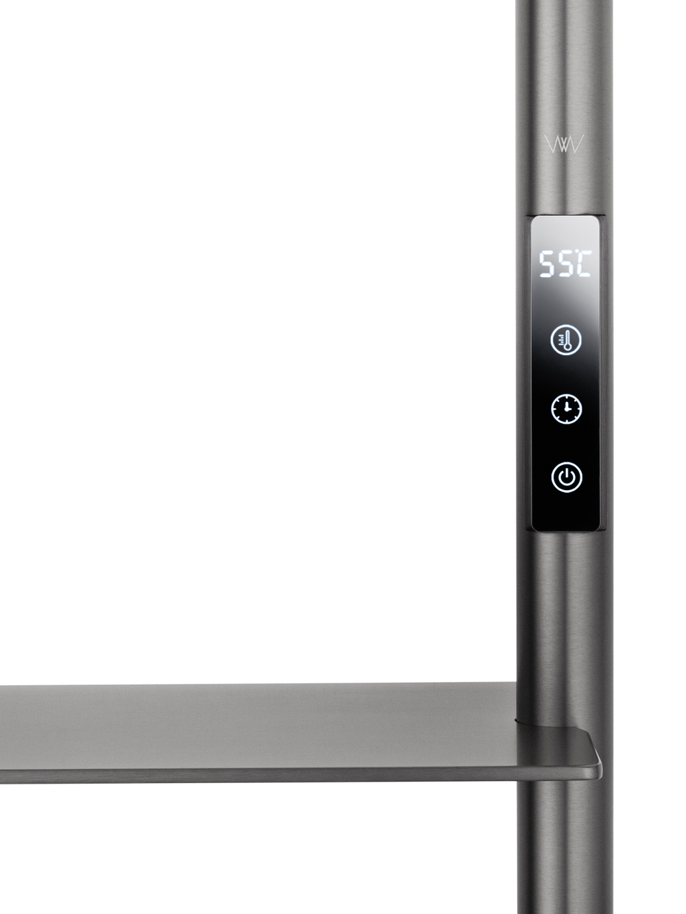 Полотенцесушитель электрический WONZON & WOGHAND DÜSSELDORF, Темный графит (WW-A203-GM)