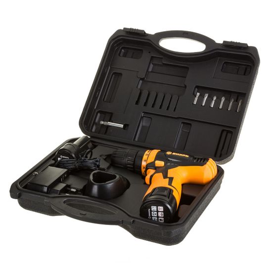 Аккумуляторный шуруповерт "ВИХРЬ" ДА-12Л-2К