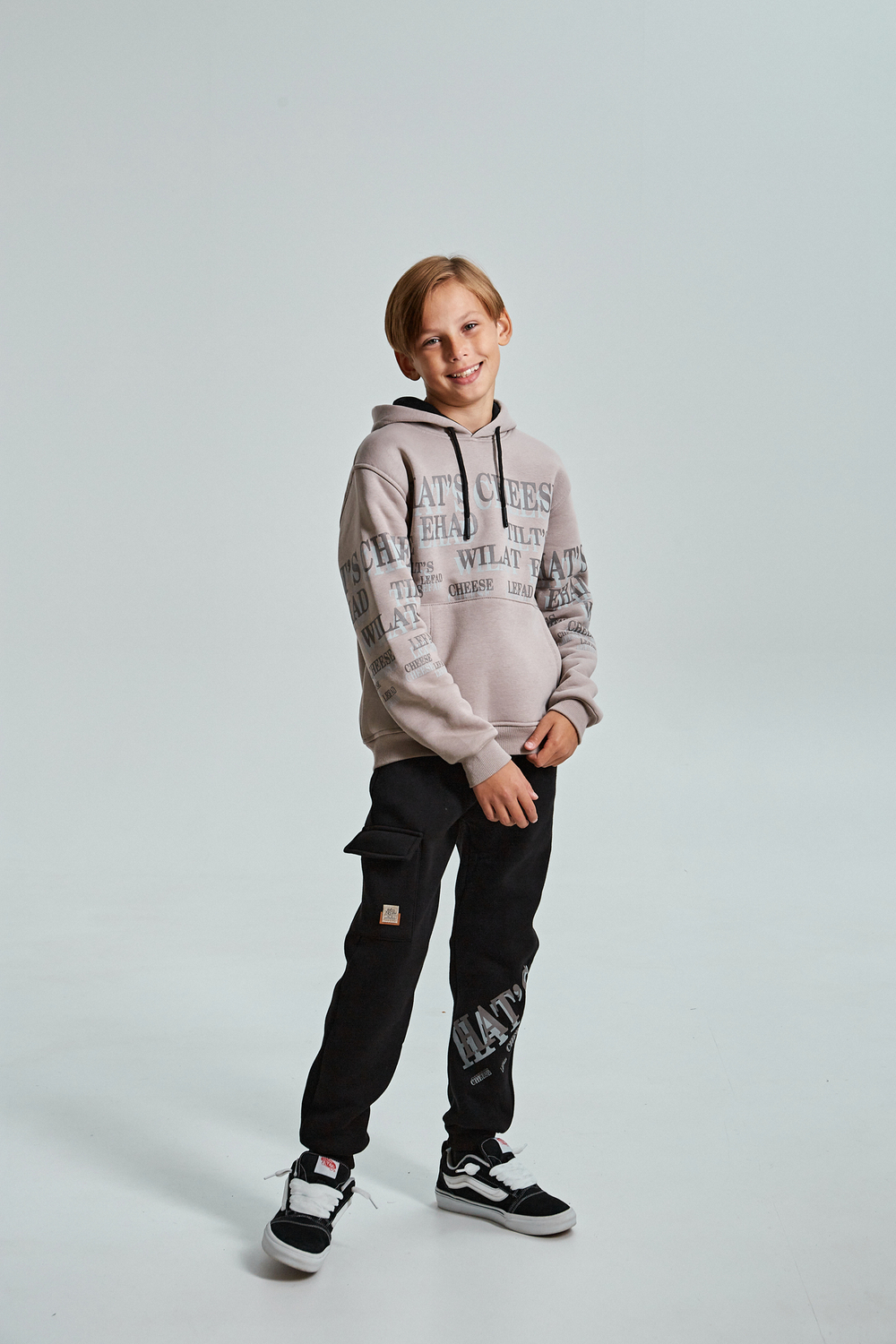 Свитшот дл/р начесом д/м LEYZ 10033