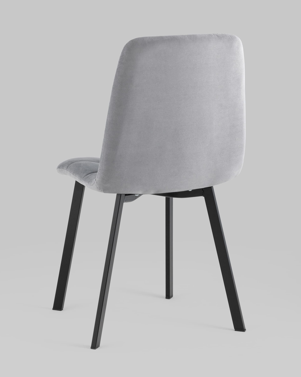 Стул Oliver Square велюр серый