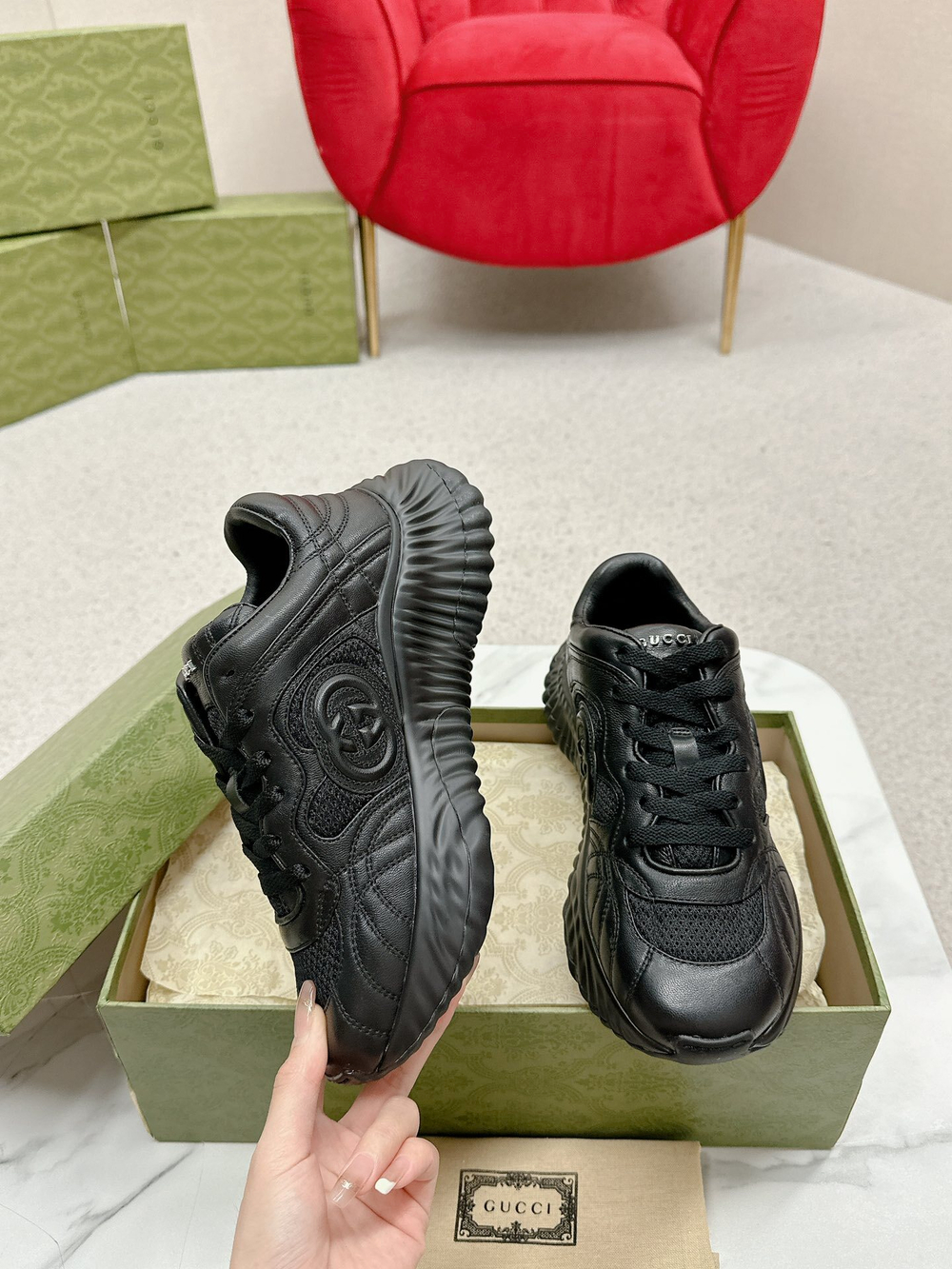 Gucci Ripple Trainer