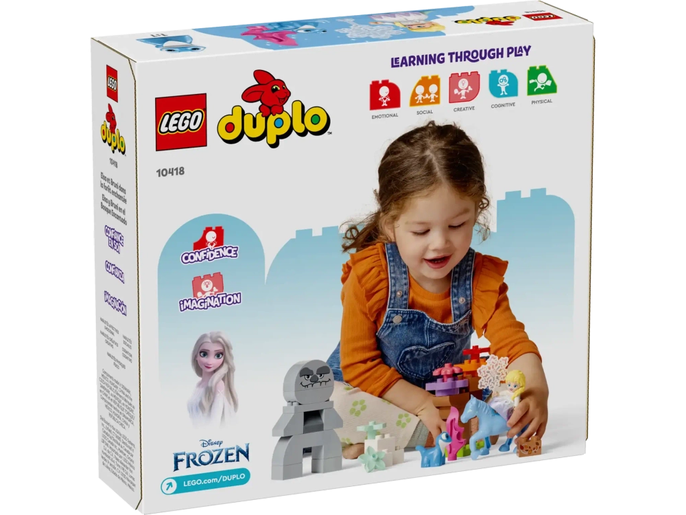 Конструктор LEGO Duplo 10418 Disney Эльза и Бруни в Зачарованном лесу