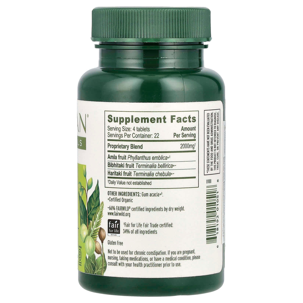 Banyan Botanicals, трифала, 90 таблеток