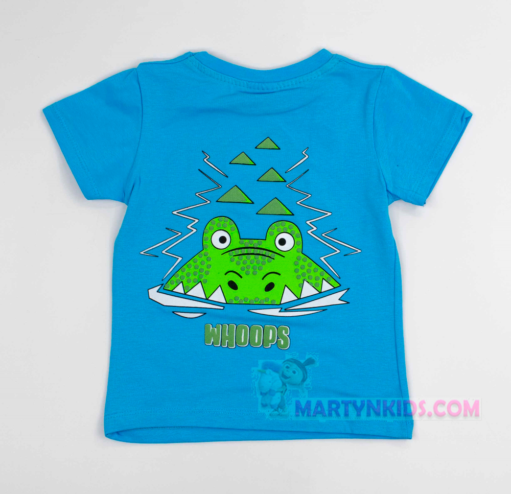 футболка Крокодил кармашек Whoops 4889