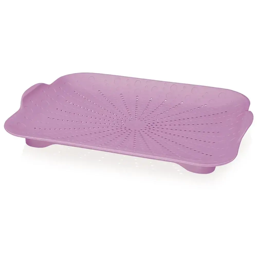 Дуршлаг Slim плоский, светло-черничный