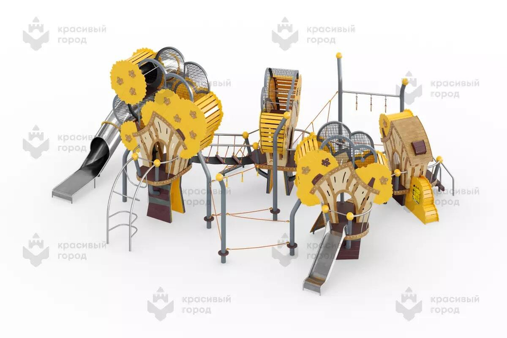 Игровой комплекс Осенний лес тип-4