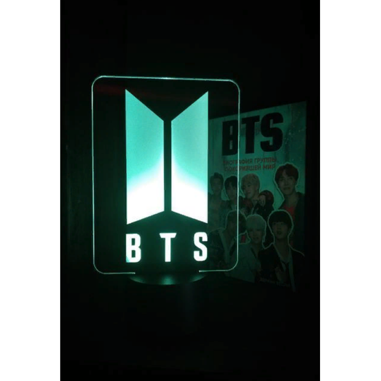 3D лампа BTS