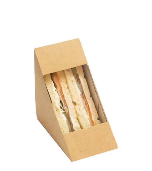 Упаковка для сэндвичей 130х130х70 мм OSQ SANDWICH 70 (600шт/кор)