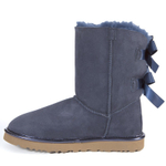 Угги Bailey Bow II Metallic Navy