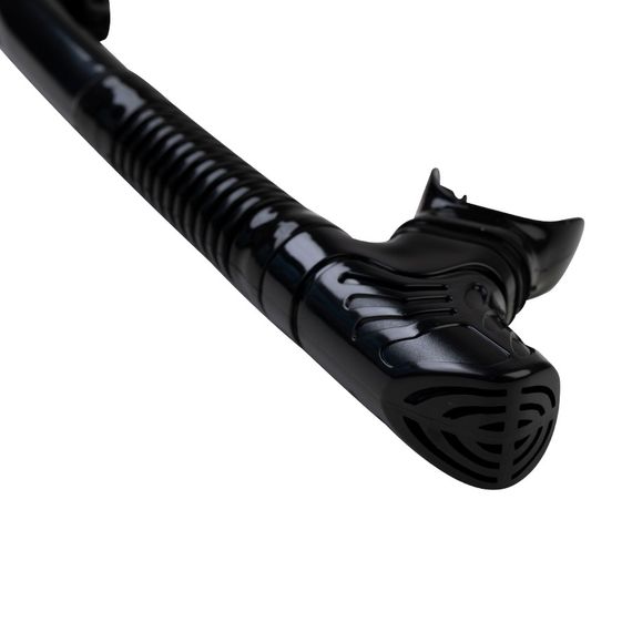 Трубка Scorpena N3 с двумя клапанами черная