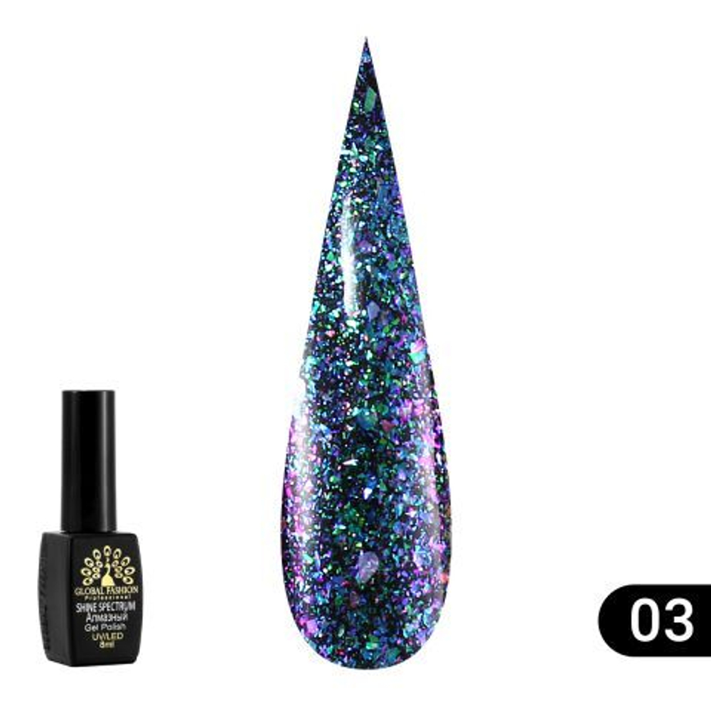 Гель Лак Shine Spectrum 303, 8 мл