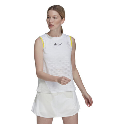 Женская теннисная майка adidas Match Tank Top Women - White
