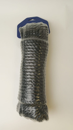 Швартовый трос (канат крученый) Петроканат ЯКОРНЫЙ 12,0 мм, темно-синий Navy Blue, 2200 кг, 30 м, евромоток