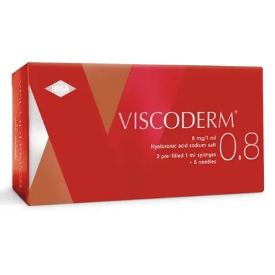 Viscoderm Trio 0,8% | ГК 8 мг/мл | Биоревитализант