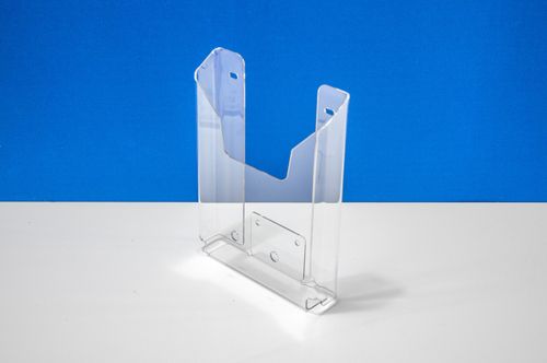 Карман буклетница для стенда А5 вертикальная, 30мм, 1,5 ПЭТ