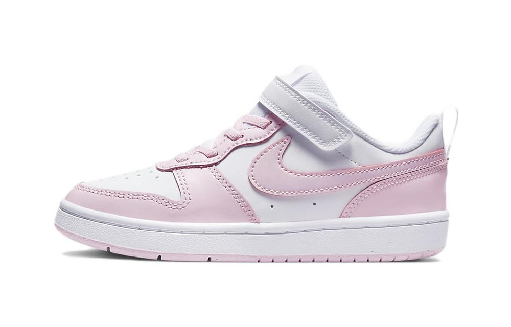 Детские кроссовки Nike Court Borough Low 2 'White Pink Foam' DQ0473-100