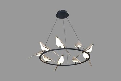 Люстра Golden Bird Round 9 фото Люстра Golden Bird Round 9