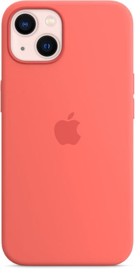 Чехол Apple MagSafe для iPhone 13, силикон, «розовый помело»