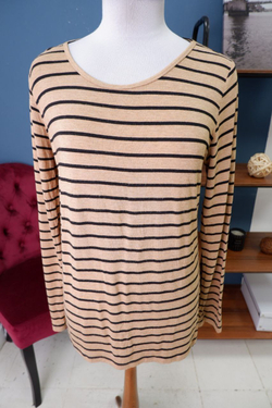 Джемпер  Gina в полоску 42 размер